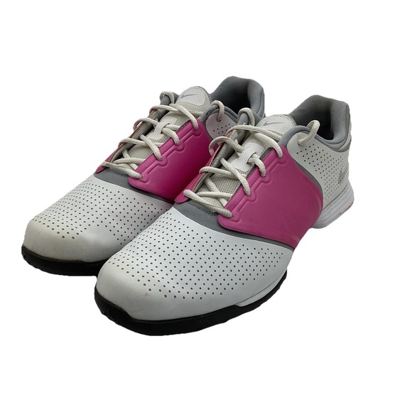 Nike Shoes - Nike Lunarlon White Pink Golf Shoes Womens Size 10 612662-001